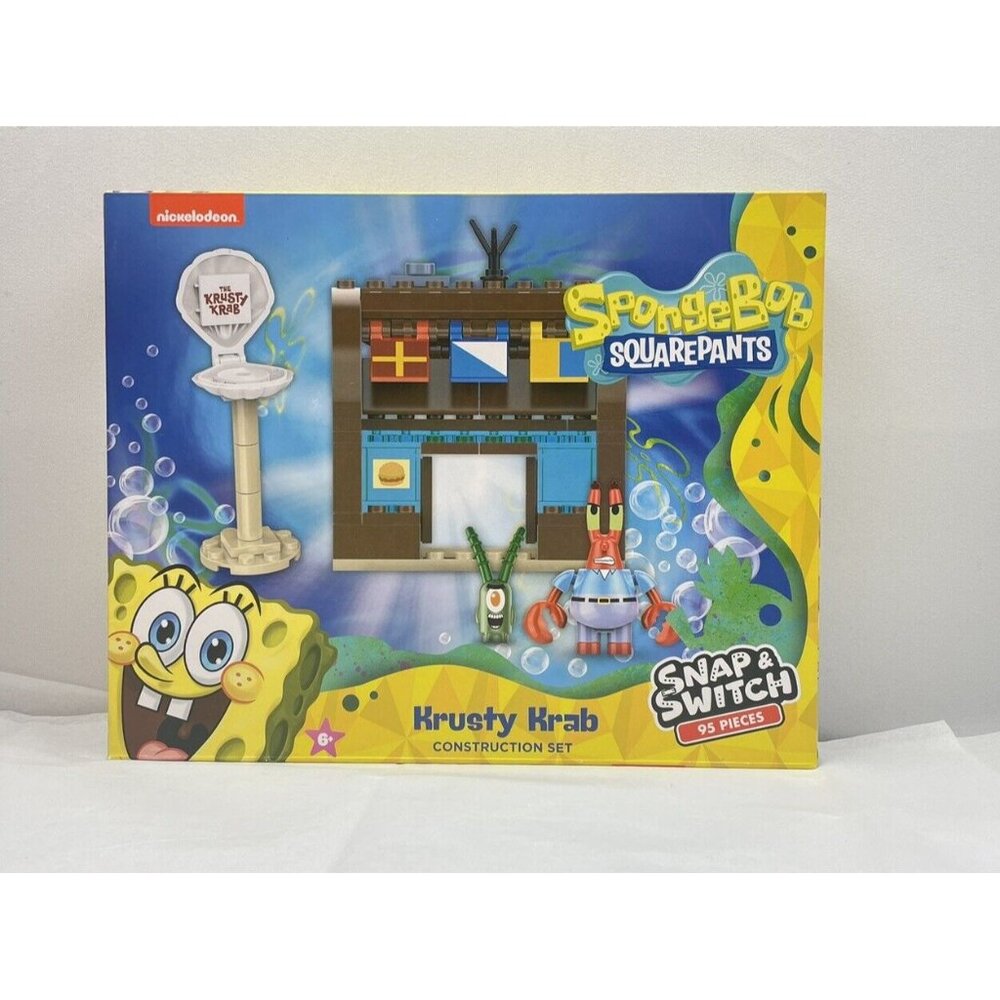 Nickelodeon Spongebob Krusty Krab Construction Set 95 pcs